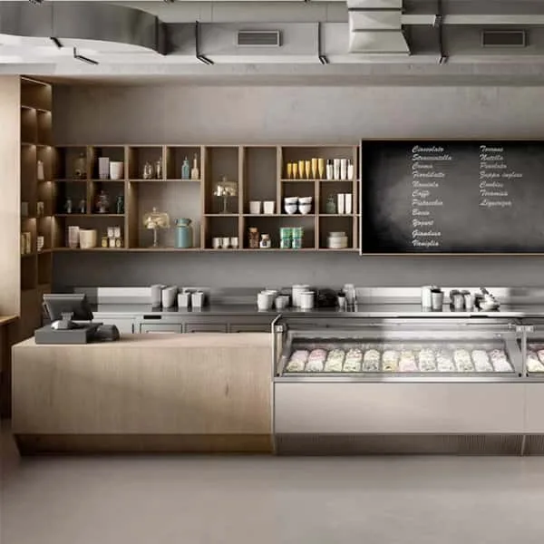 Ice Cream Shop Displays, Furniture Decoration – Shop Display Counter image 2