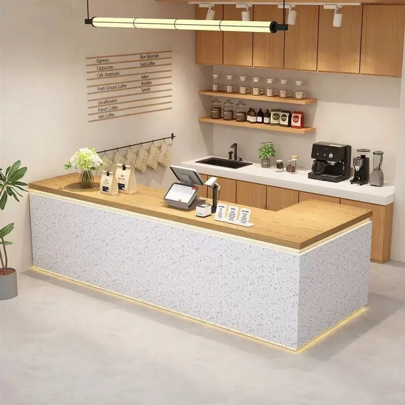 Bubble Tea Counter | Custom Bubble Tea Shop Counters – custom retail display image 14