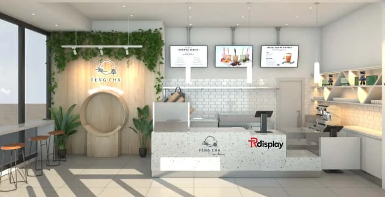 Bubble Tea Shop Design, Counters Furniture – custom retail display image 19