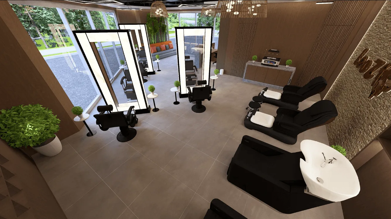 Barbershop Design | Hair Salon Furniture Displays – Hair Salon Interior Design & Furniture image 14