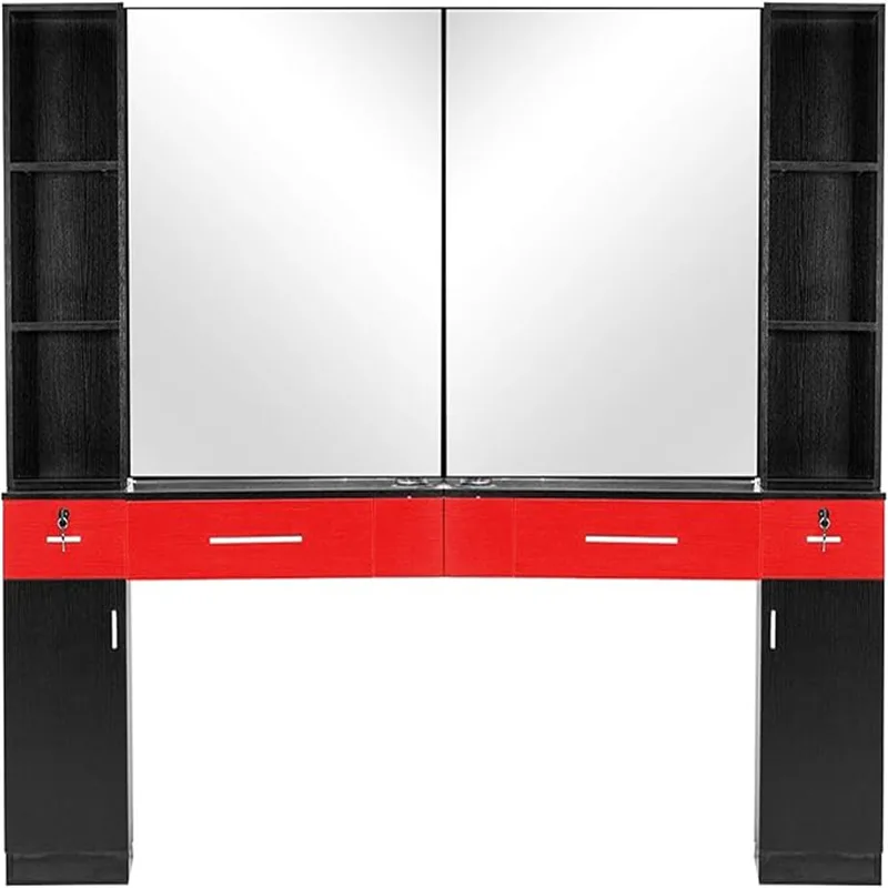 Free Standing Beauty Hair Salon Styling Stations – custom retail display image 12