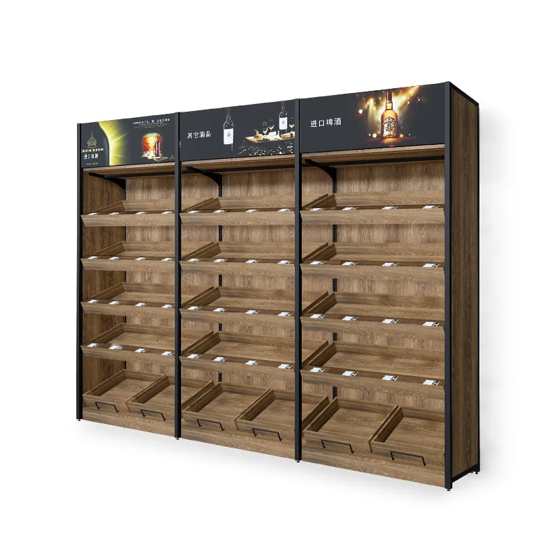 Wine Display Cabinets For Bars Restaurants | Wood Glass – custom retail display image 37