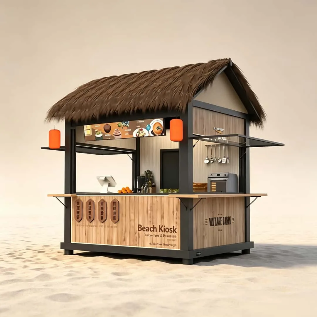 Outdoor Kiosk Booth For Sale | Custom Design – custom retail display image 6