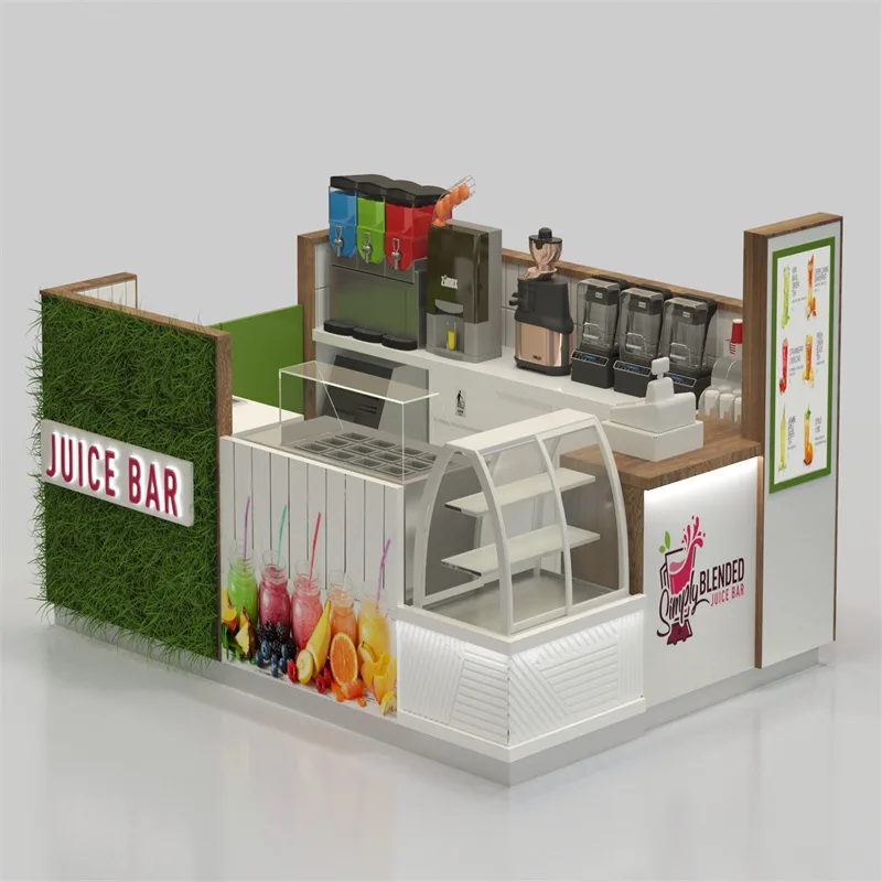 Beverage Kiosk – custom retail display image 11