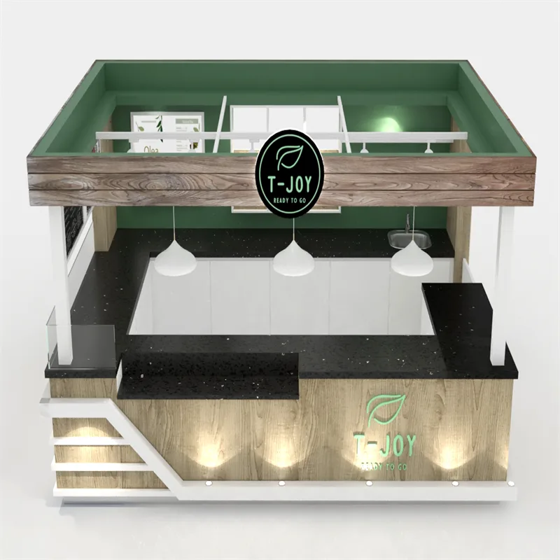 Beverage Kiosk – custom retail display image 4