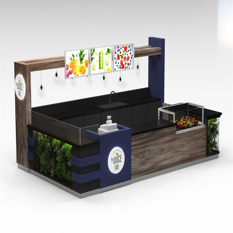 Beverage Kiosk – custom retail display image 5