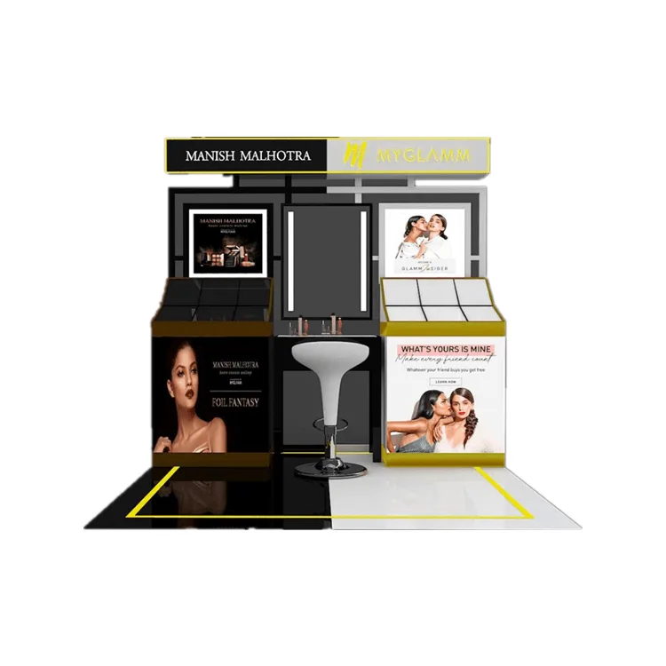 Cosmetic Makeup Display Cabinets – custom retail display image 107
