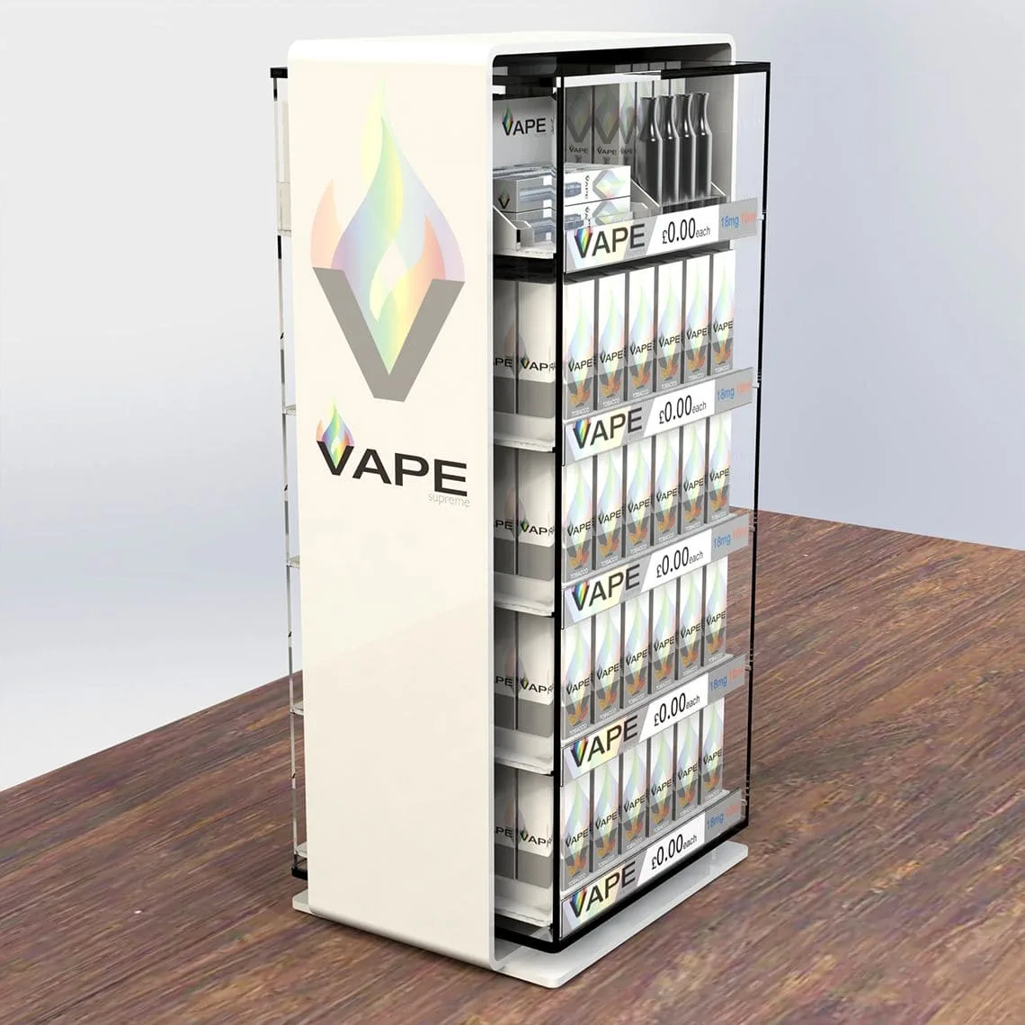 Smoke Shop Display Cases | Vape Store Showcases – custom retail display image 53