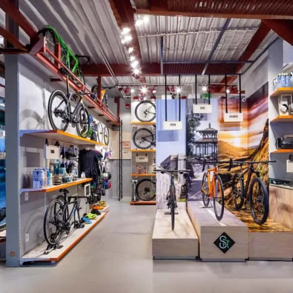 Displays, Fixtures Furniture For Service Industry – Bike Shop image 4