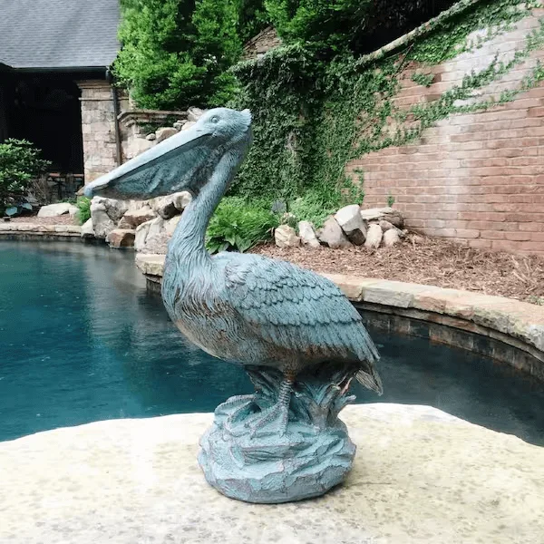 Birds Statues For Sale | Owl, Eagles, Pelican, Heron, Peacock More – custom retail display image 15