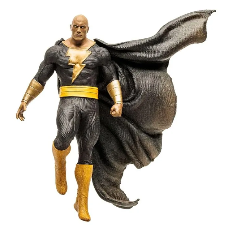 Life Size Black Adam Statue For Sale | Frp – custom retail display image 1