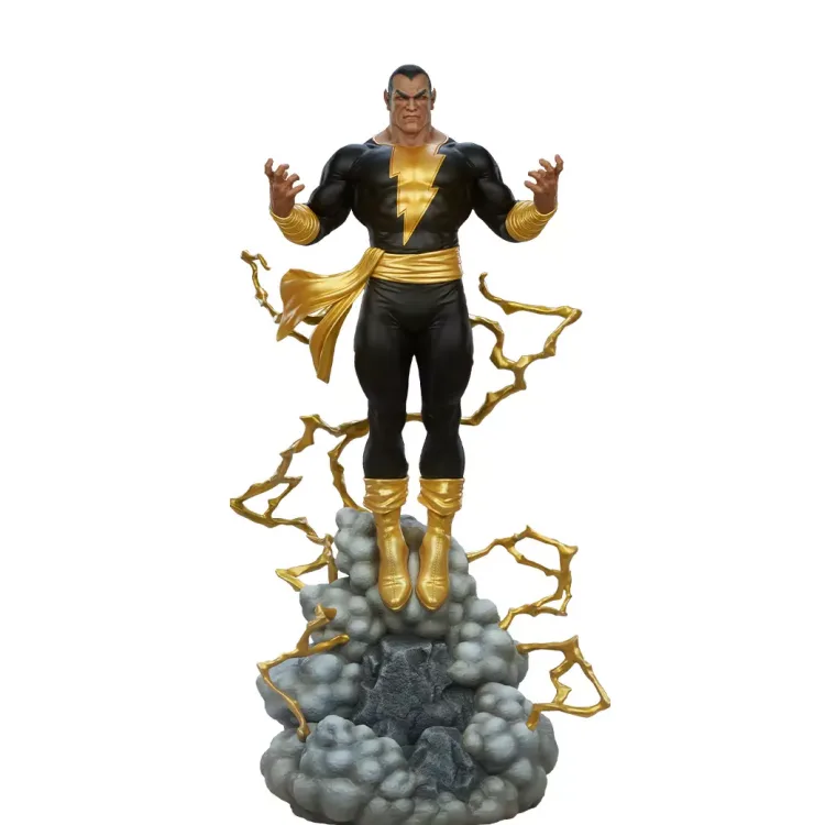 Life Size Black Adam Statue For Sale | Frp – custom retail display image 2