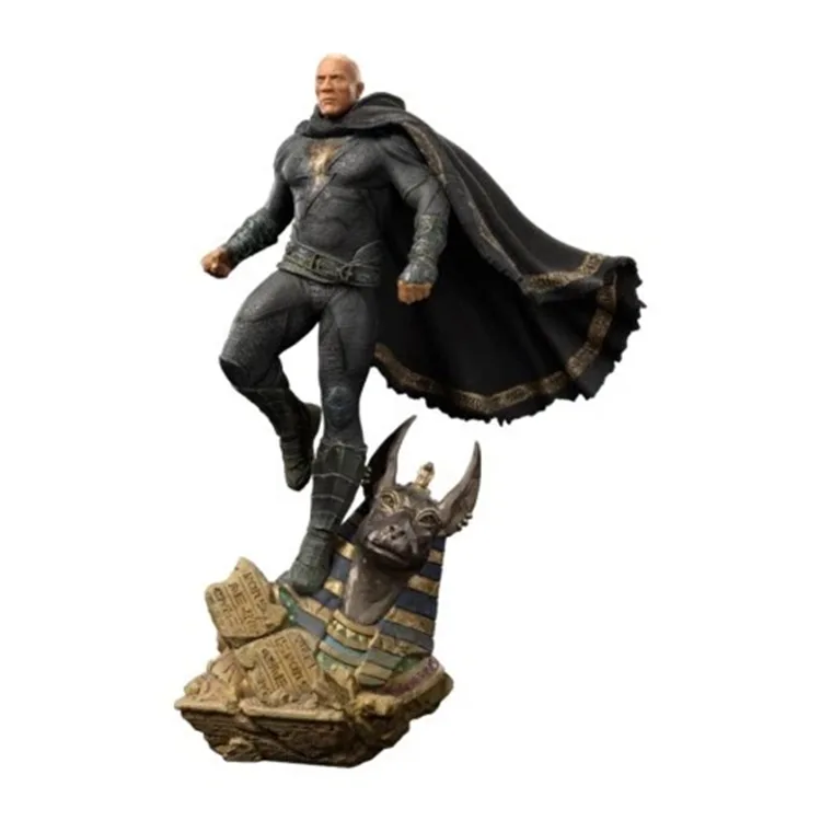 Life Size Black Adam Statue For Sale | Frp – custom retail display image 4