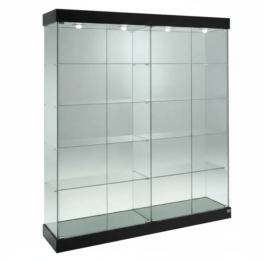Frameless Glass Display Cases Cabinets – custom retail display image 19