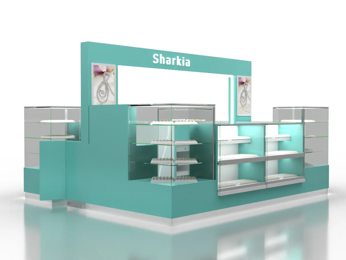 Mall Jewelry Kiosk For Sale | Custom Design – Latest Jewelry Kiosk Design image 23
