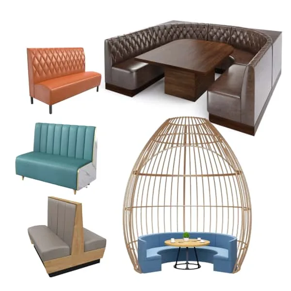 Restaurant Supply | Furniture, Displays Decoration – Booth & Sofa image 2
