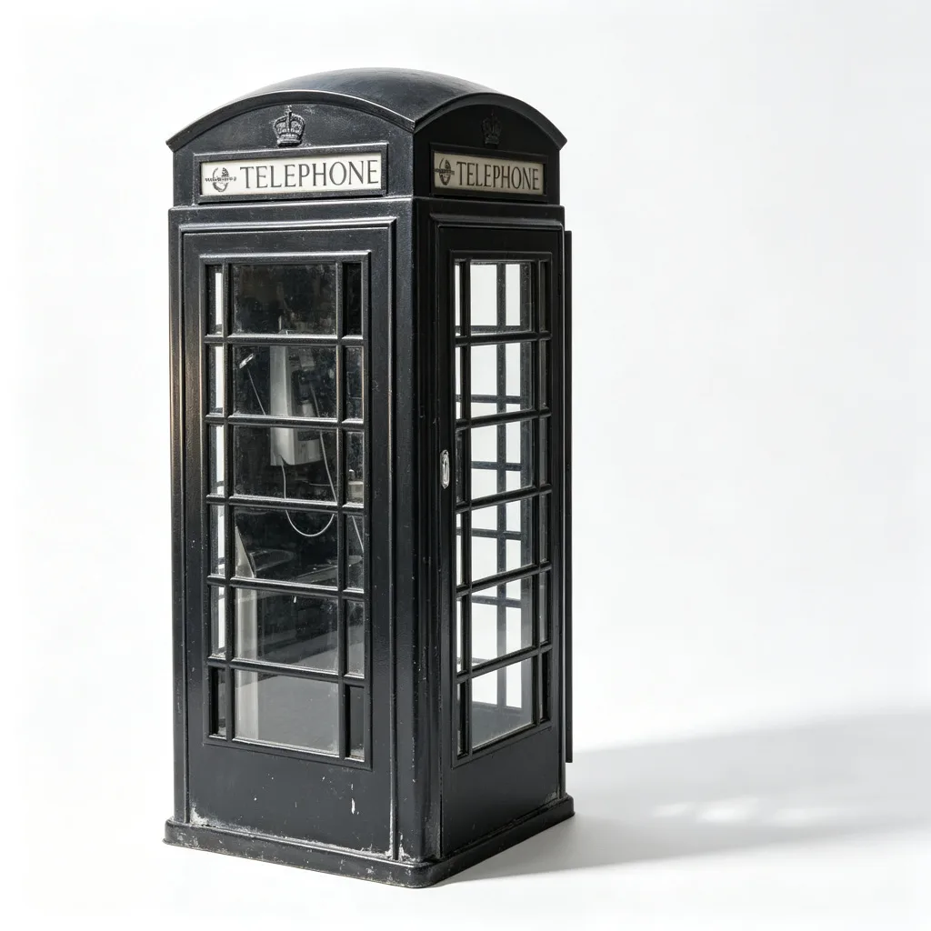 London Phone Booth For Sale Custom Design – custom retail display image 5