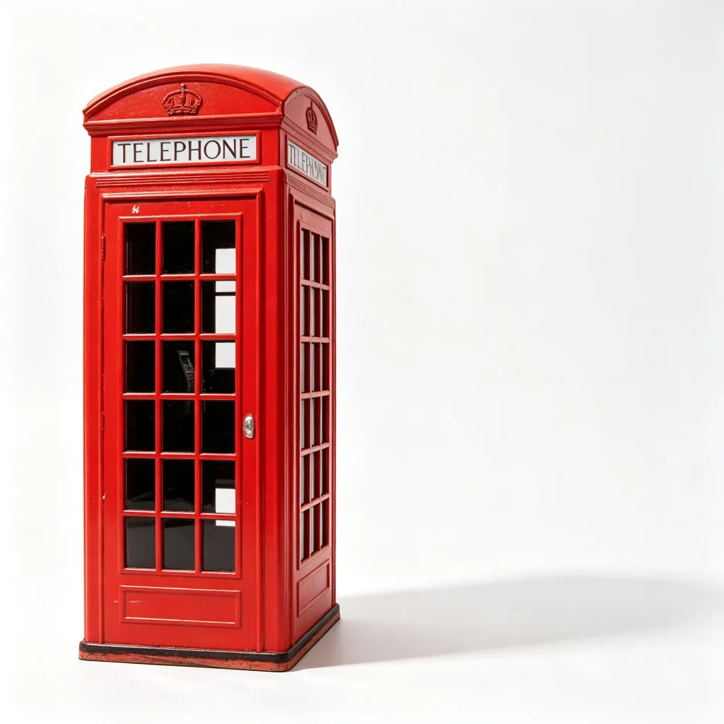 London Phone Booth For Sale Custom Design – custom retail display image 9