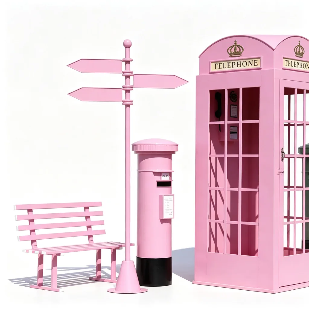 London Phone Booth For Sale Custom Design – custom retail display image 1