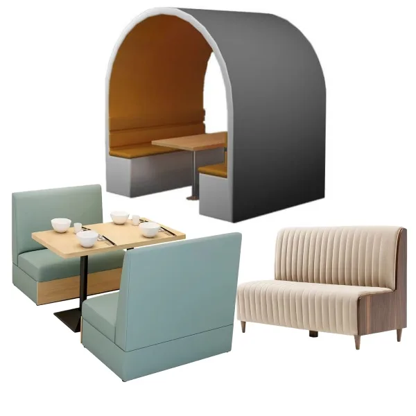 Coffee Shop Design, Display Fixtures Furniture – Booth Seating image 5