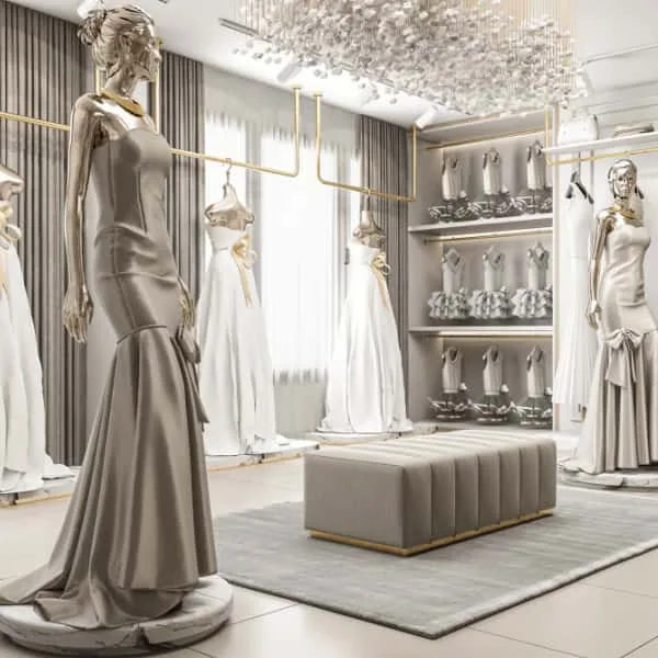 Clothing Store Displays, Furniture Store Fixtures – Bridal Store Displays image 28