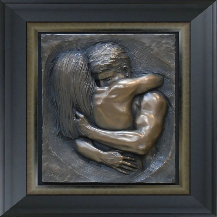 Bronze Relief Sculpture | Benson Display – custom retail display image 1