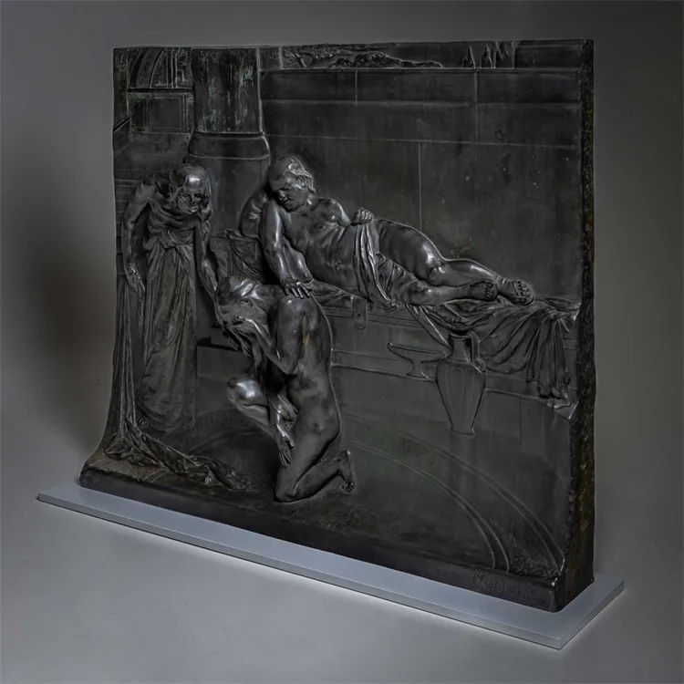 Bronze Relief Sculpture2 (3) Bronze Relief Sculpture | Benson Display – custom retail display image 9
