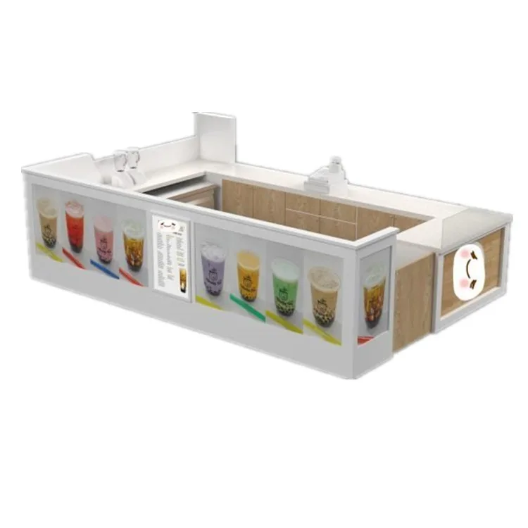 Bubble Tea Kiosk For Sale | Design Price – Spain Mall Crepe & Bubble Tea Kiosk 4m×3m | Price $6500 image 12