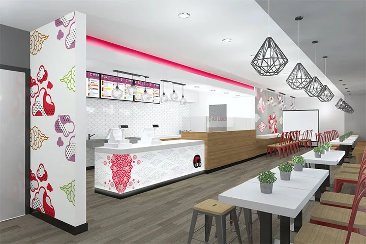 Bubble Tea Shop Design, Counters Furniture – Bubble Tea Shop Interior Design & Decorations image 11