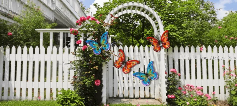 Large Butterfly Sculptures Statues For Garden – custom retail display image 10