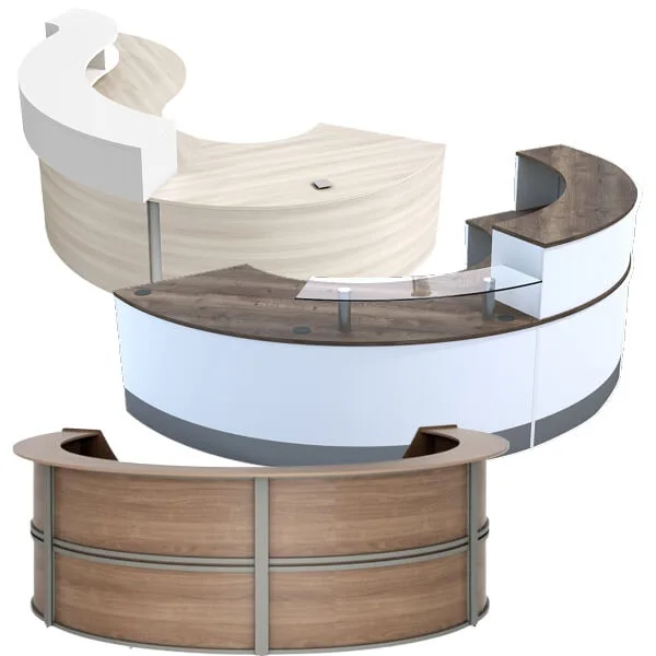 Reception Desks Counters For Sale – custom retail display image 2