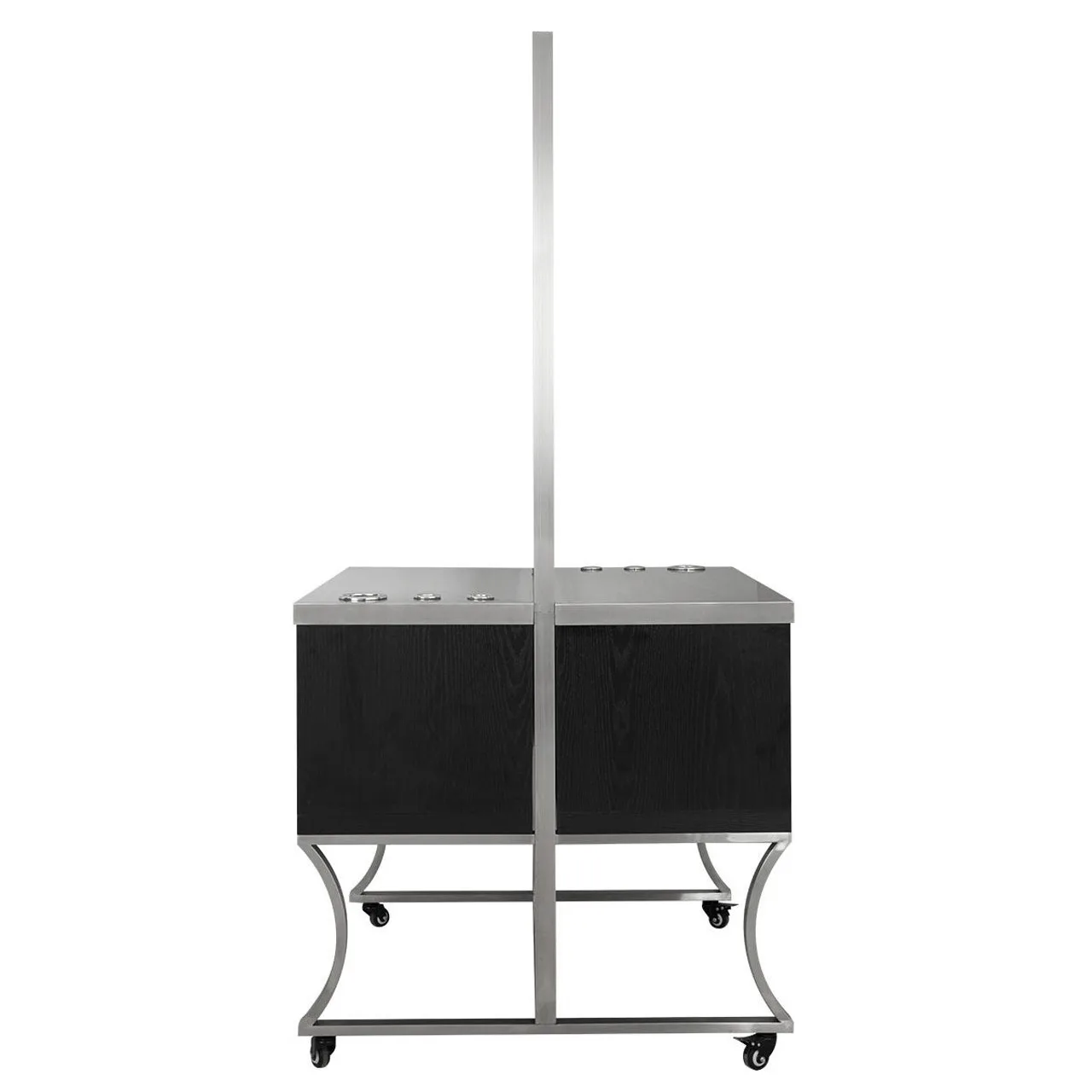 Double-Sided Barber Salon Styling Stations With Mirror – custom retail display image 17