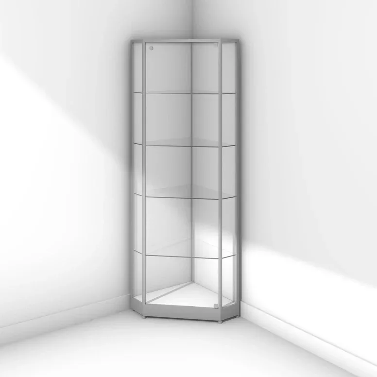 glass-corner-display-cabinets Corner Showcases | Glass Corner Display Cabinets Counters – custom retail display image 14