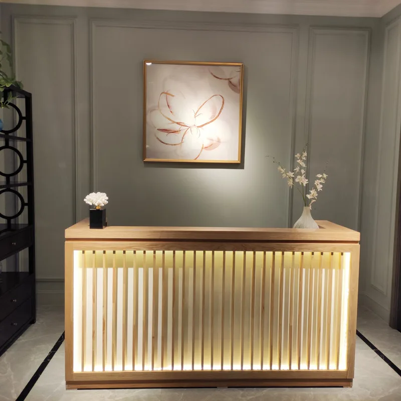 Hair Salon Barbershop Reception Desks For Sale – custom retail display image 6