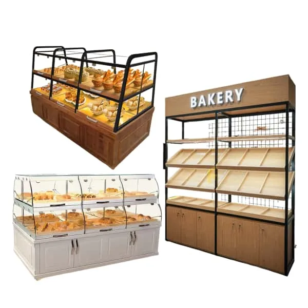 Bakery Displays, Furniture Store Fixtures – Wood Bakery Cabinet image 6