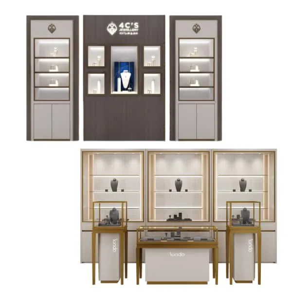 Jewelry Store Displays, Cases Retail Furniture – Wall Cabinets image 5