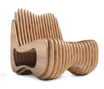 Parametric Table For Sale | Wooden Coffee Table – custom retail display image 4