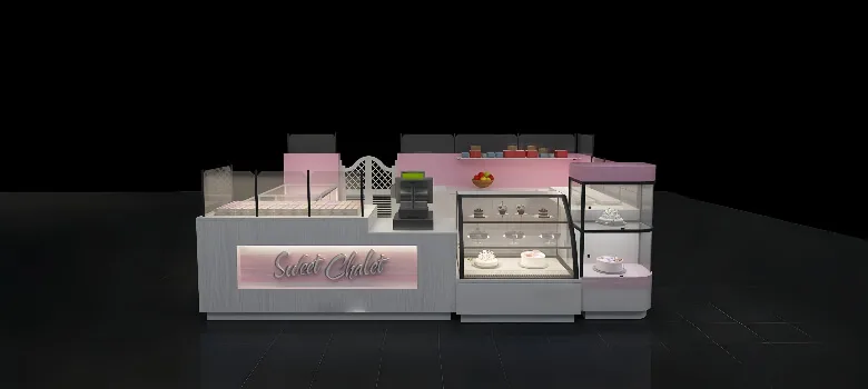Custom Cake Cupcake Kiosk For Sale – custom retail display image 13