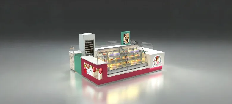 Custom Cake Cupcake Kiosk For Sale – custom retail display image 14