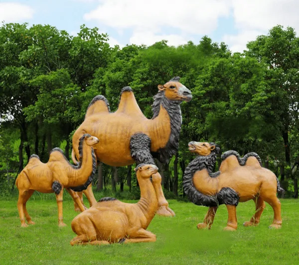 Camel Figurines Statues For Sale – custom retail display image 11