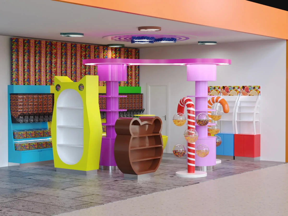 Candy Store Design, Displays Decorations – Latest Shop Design image 24