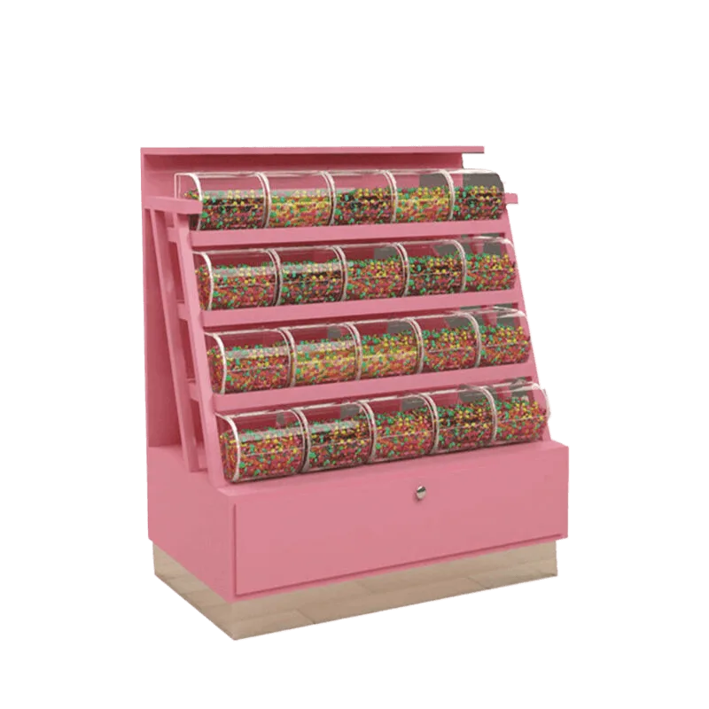 Candy Display Cabinet | Candy Wall Display – custom retail display image 33