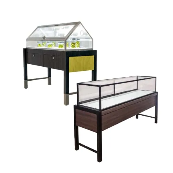Retail Display Tables For Shops Benson Display – Dispensary Table Showcase image 5