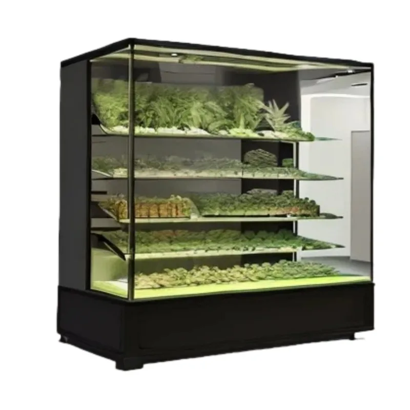 Cannabis Dispensary Display Cases Showcases For Sale – Retro Red Marijuana Cigarette Cabinet with Lockable Cabinet for Sale i
