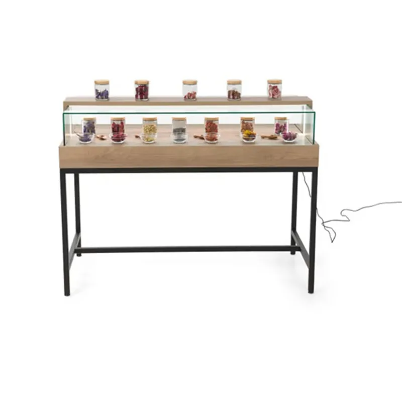 Cannabis Dispensary Display Cases Showcases For Sale – Retro Red Marijuana Cigarette Cabinet with Lockable Cabinet for Sale i