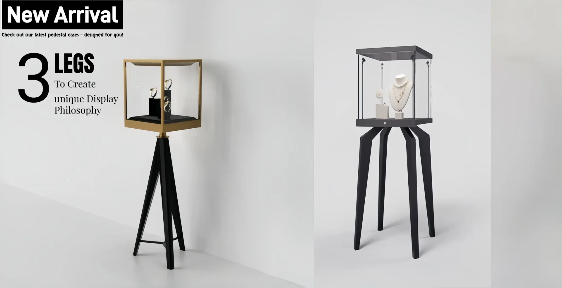 Pedestal Display Cases Showcases For Sale – custom retail display image 55