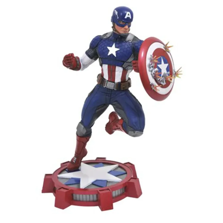 Captain America Fiberglass Statues2 (1) Captain America Statues For Sale | 1:1 Custom Marvel Figures – custom retail display image 6