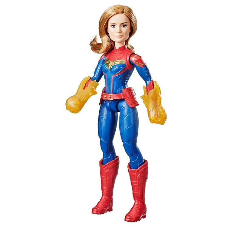 Captain Marvel Statue | Movie Figurine Characters Life Size Statues – custom retail display image 1