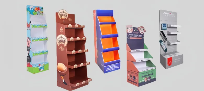 Cardboard Display | Custom Corrugated Stands, Racks Boxes – custom retail display image 3