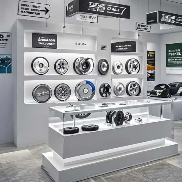 Metal Display Racks For Shop | Pegboard, Wire, Grid Metal Shelving Solutions – custom retail display image 19